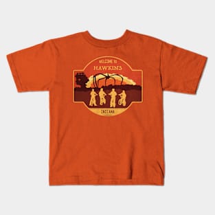 Welcome to Hawkins stick Kids T-Shirt